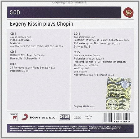 Evgeny Kissin Plays Chopin