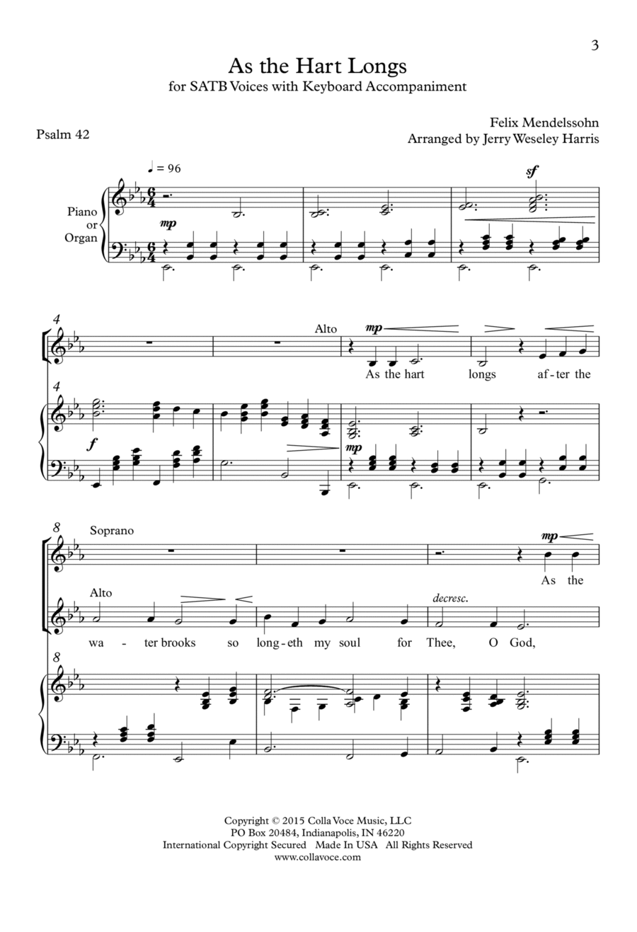 As the Hart Longs 4-Part scores gallery preview page 1