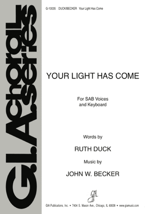 Book cover for Your Light Has Come