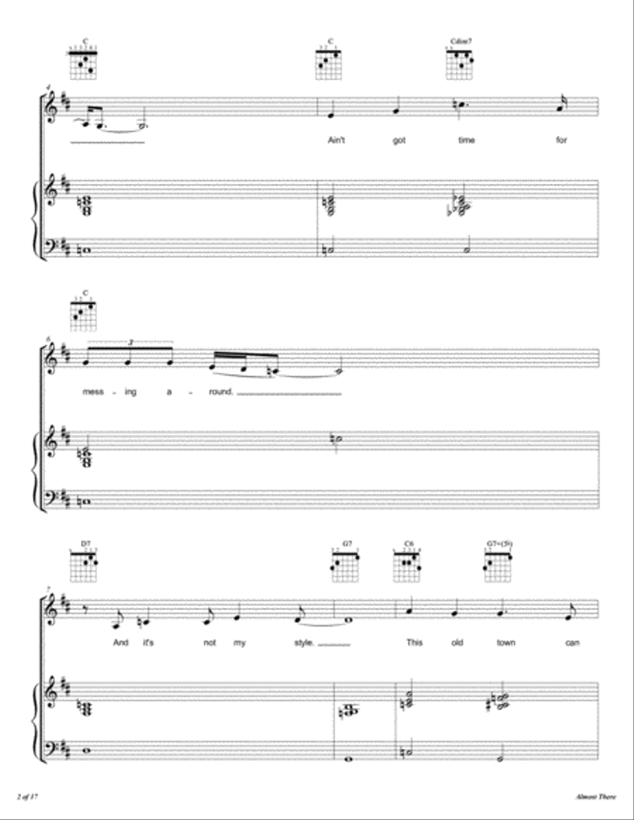 Almost There Almost There Voice scores gallery preview page 3