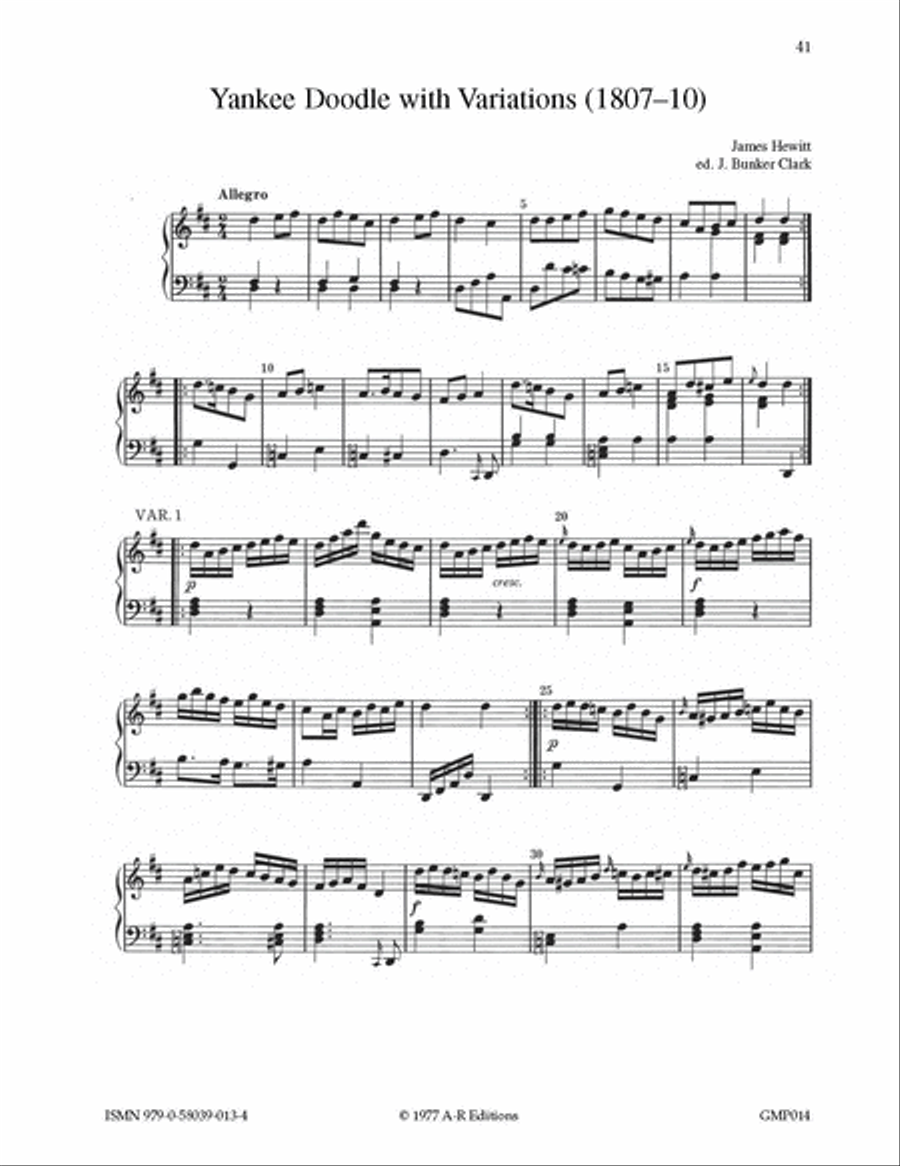 19th-Century Variations for Piano Piano Solo scores gallery preview page 4