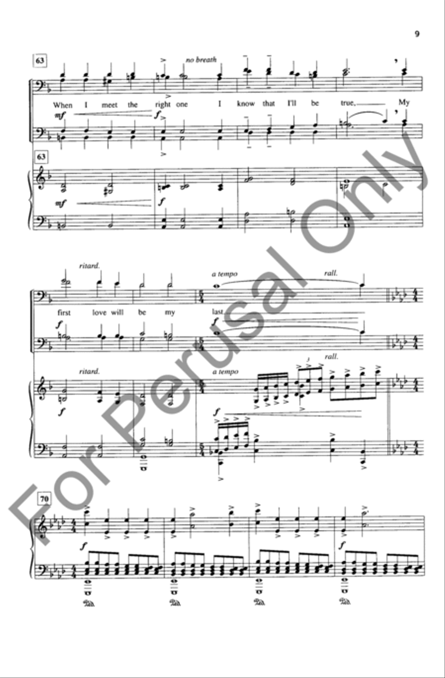 When I Fall In Love TTBB scores gallery preview page 9