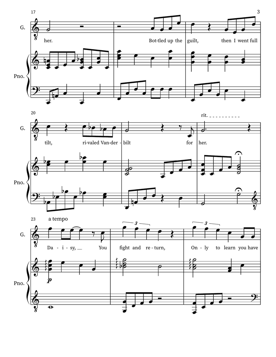 For Her Tenor Voice scores gallery preview page 3