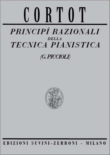 Principi Razionali Della Tecnica Pianistica