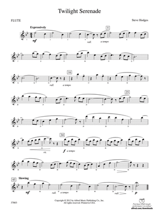 Twilight Serenade: Flute