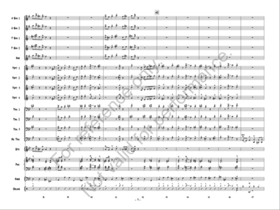 Low Bridge Jazz Ensemble scores gallery preview page 8