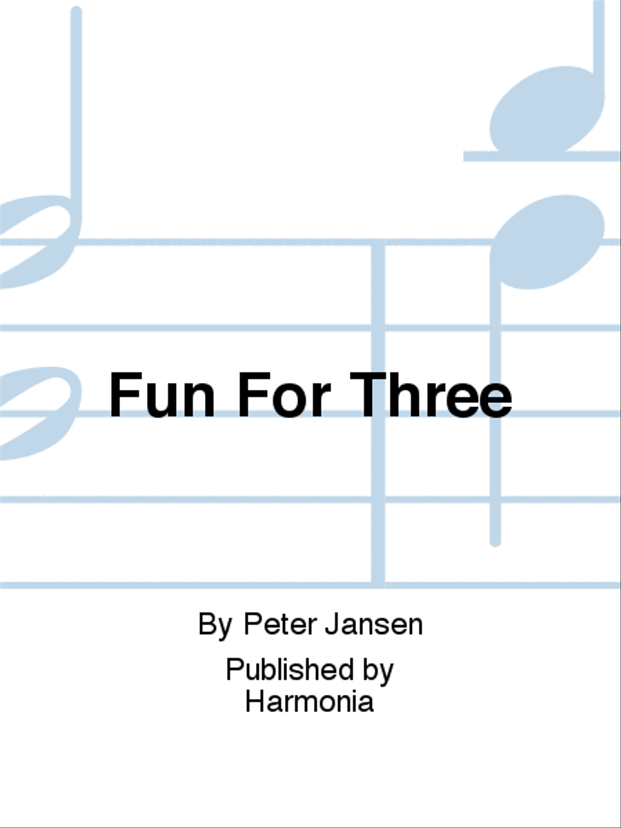 Fun For Three Fun For Three Alto Recorder scores gallery preview page 1