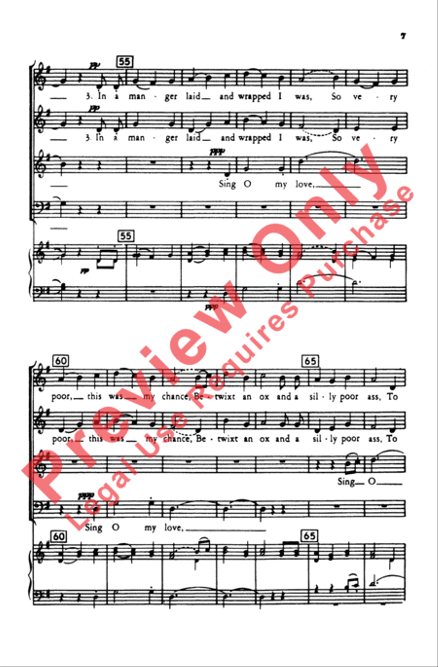 My Dancing Day My Dancing Day 4-Part scores gallery preview page 6