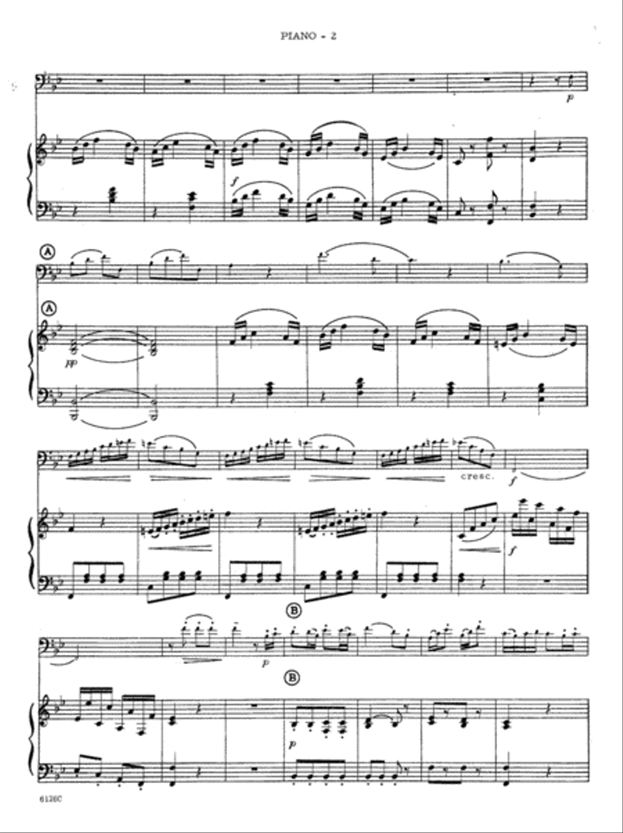 Concert Rondo (K371) Trombone scores gallery preview page 3