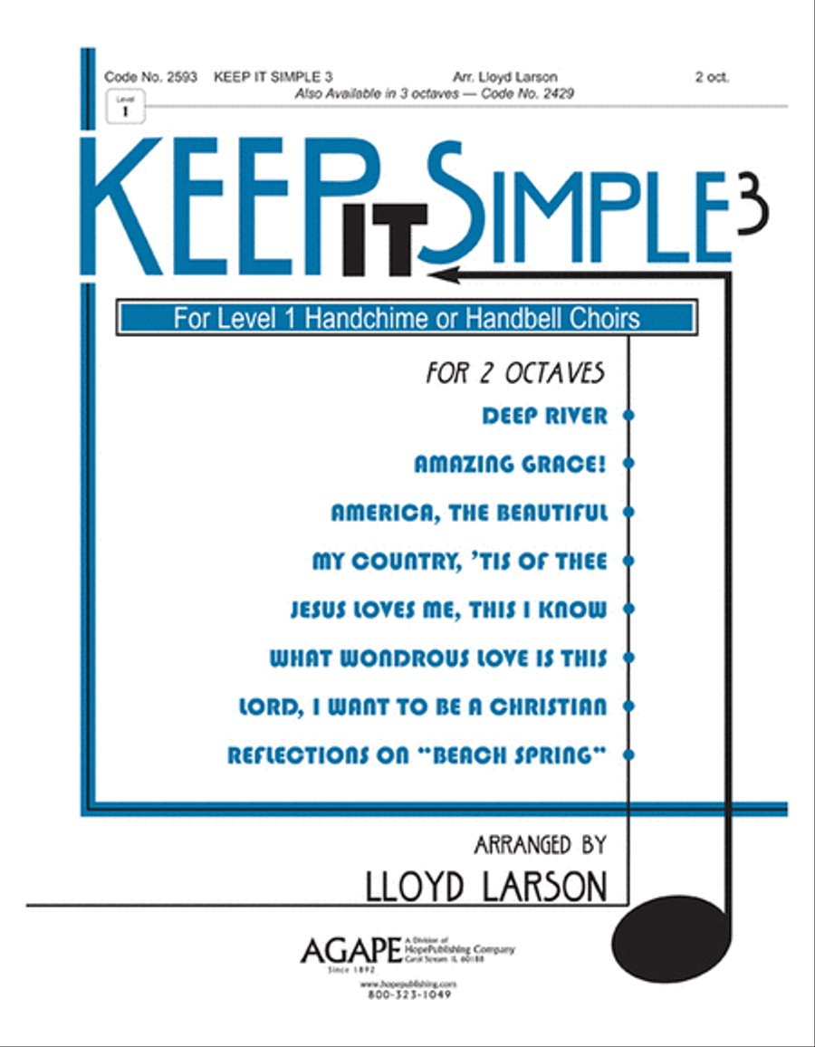 Keep It Simple 3 3-Octaves scores gallery preview page 1