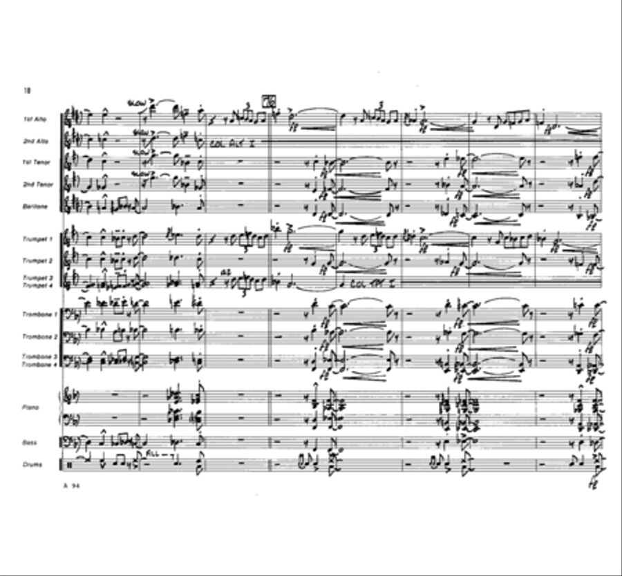Storm Warning Storm Warning Jazz Ensemble scores gallery preview page 11