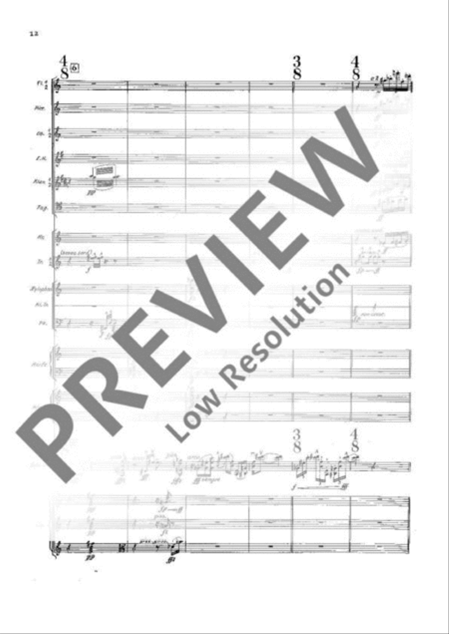 Canto di Speranza Canto di Speranza Chamber Orchestra scores gallery preview page 19