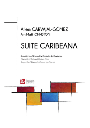 Book cover for Suite Caribeana for E-flat Clarinet and Clarinet Choir