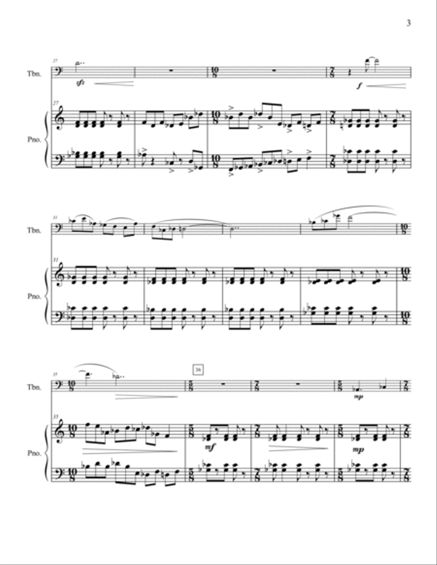 Keeper of the Four Winds Keeper of the Four Winds Trombone Solo scores gallery preview page 4
