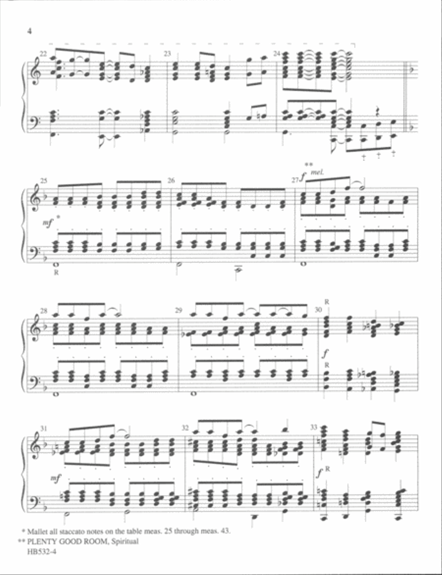 Ride On, King Jesus - Page 5-Octaves scores gallery preview page 4