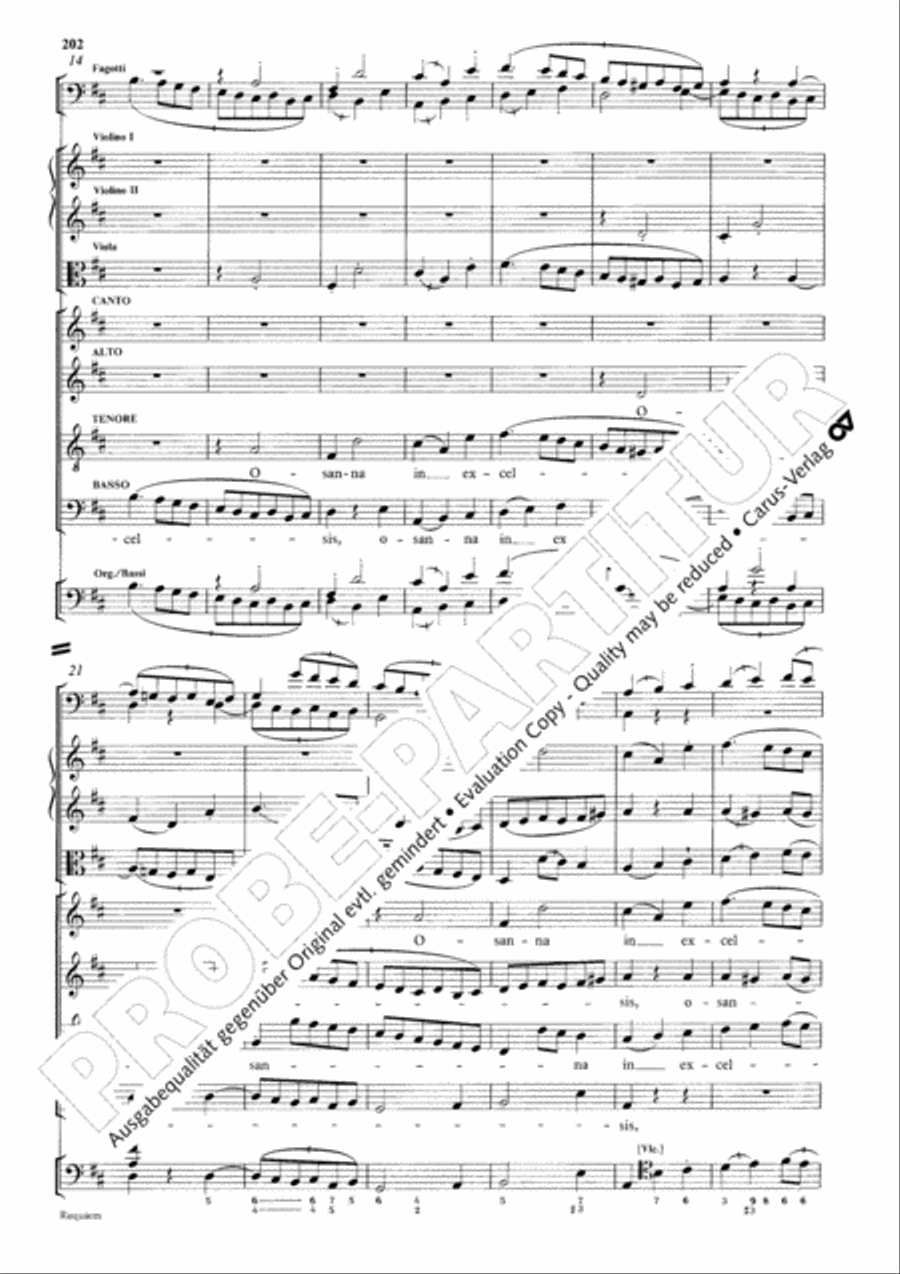 Requiem Requiem 4-Part scores gallery preview page 209