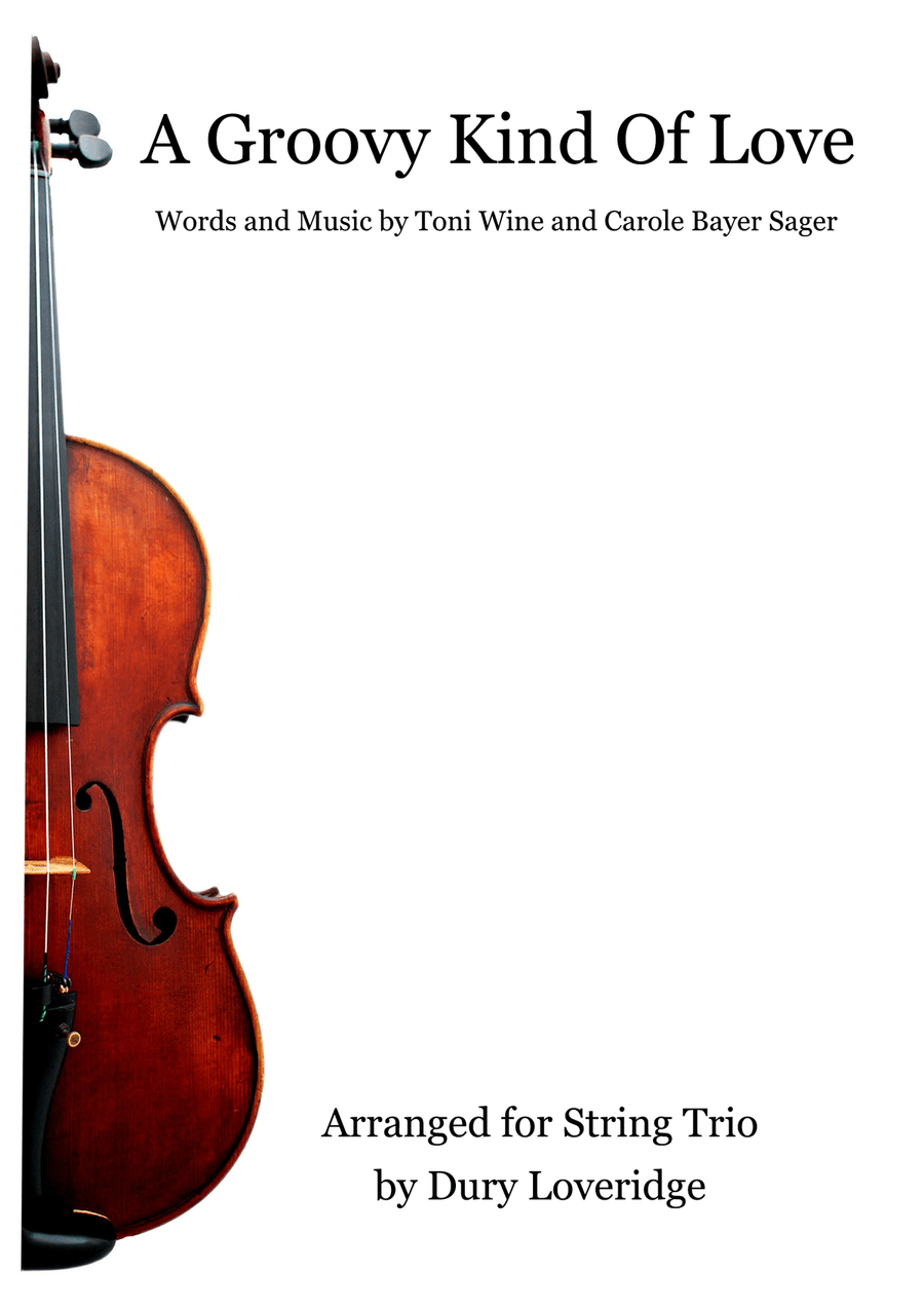 A Groovy Kind Of Love String Trio scores gallery preview page 1