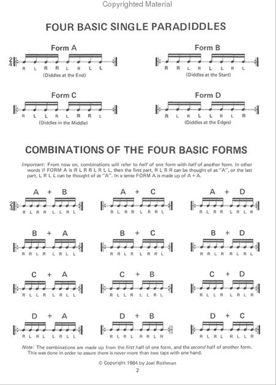 Joel Rothman's Paradiddle Rock Drums scores gallery preview page 3