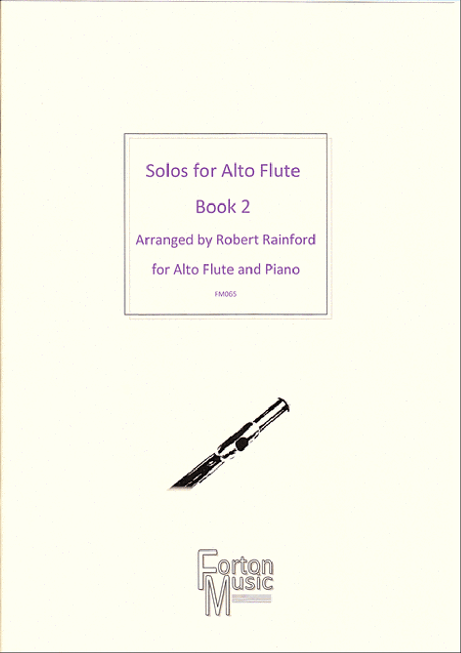 Solos for Alto Flute Book 2 Flute Solo scores gallery preview page 1