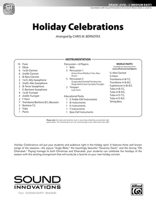 Holiday Celebrations: Score