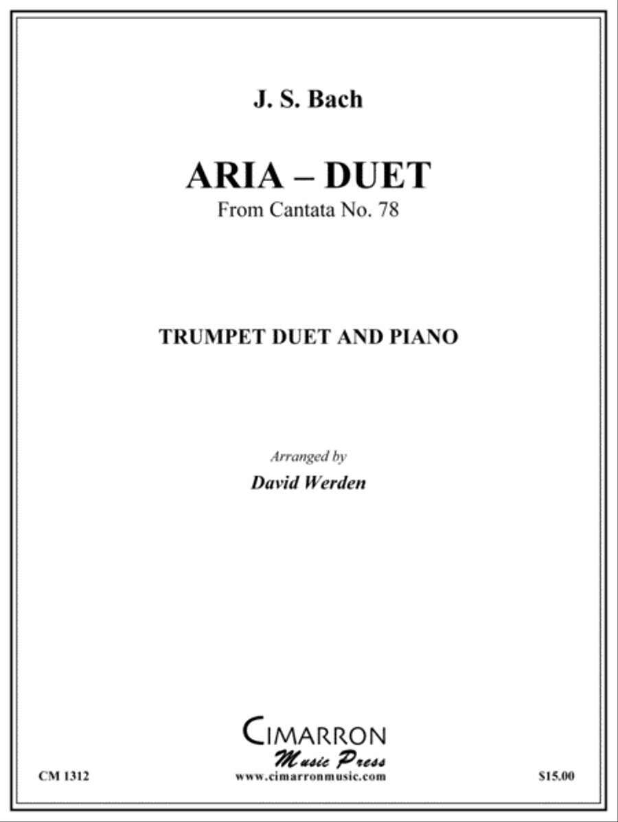 Aria-Duet from Cantata No. 78