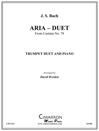 Book cover for Aria-Duet from Cantata No. 78