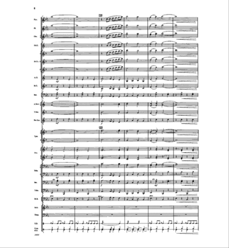 The Americans The Americans Concert Band scores gallery preview page 7