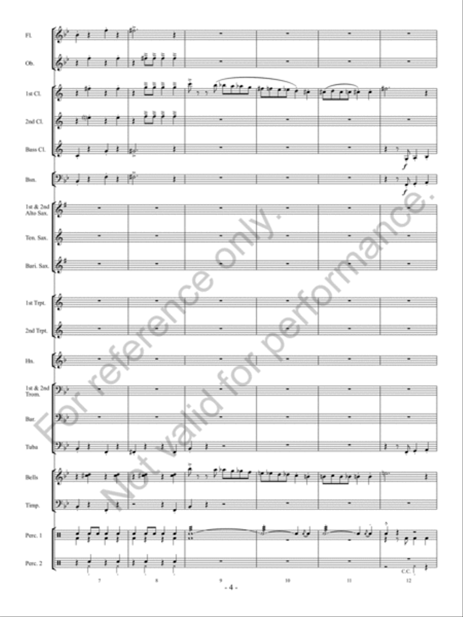 A Haunted Trilogy A Haunted Trilogy Concert Band scores gallery preview page 5