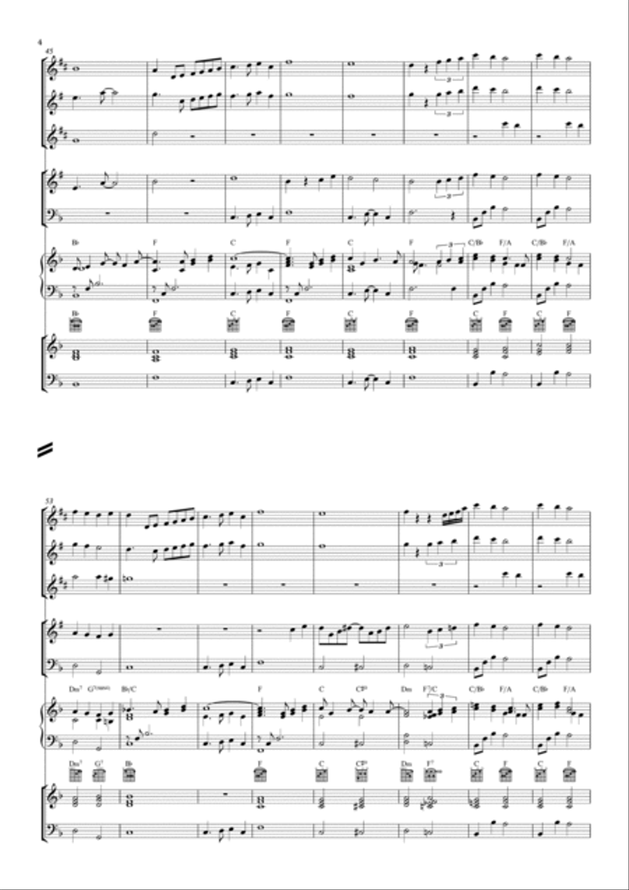 A Whole New World A Whole New World Concert Band scores gallery preview page 4