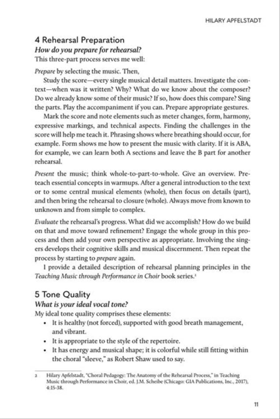 Choral Reflections: Insights from American Choral Conductor-Teachers Choir scores gallery preview page 10