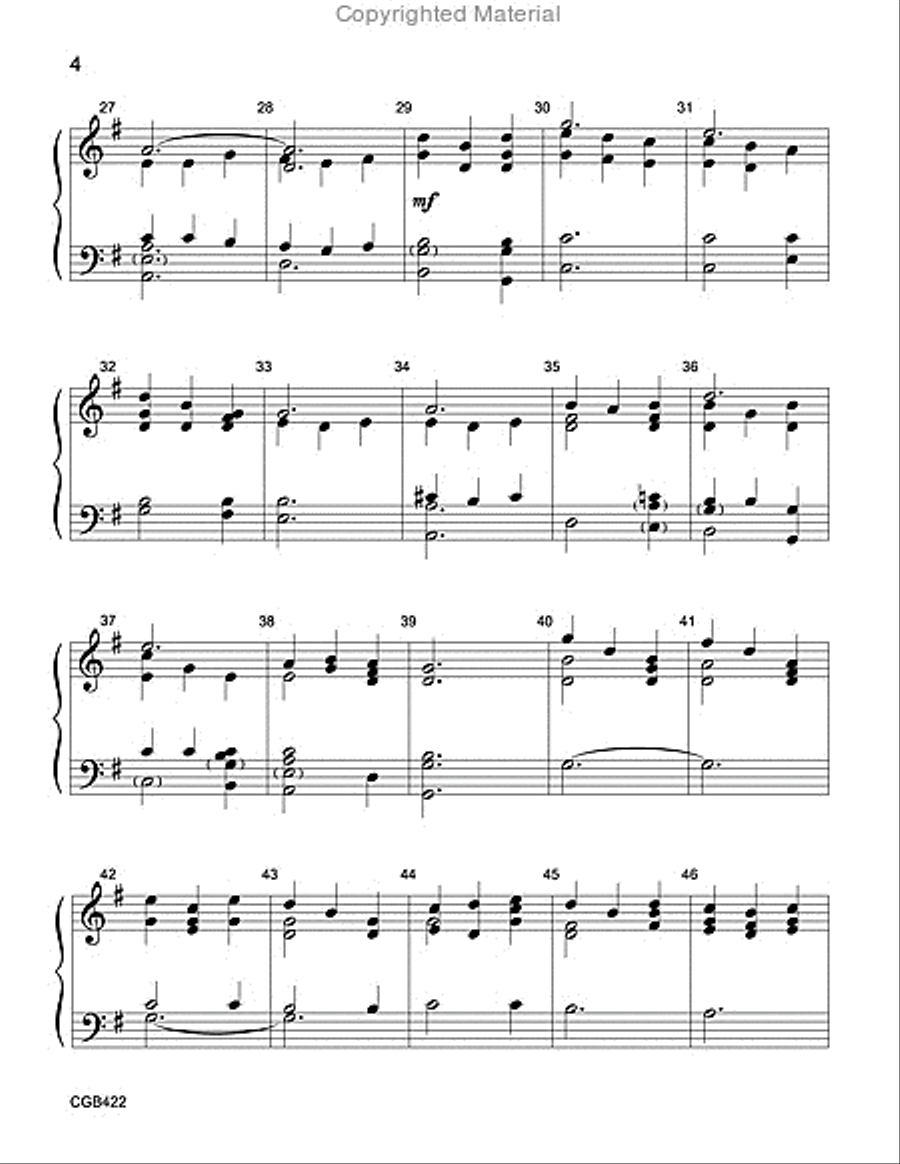 Morning Has Broken (3-5 octaves) 5-Octaves scores gallery preview page 4