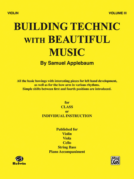 Building Technic With Beautiful Music, Book 3