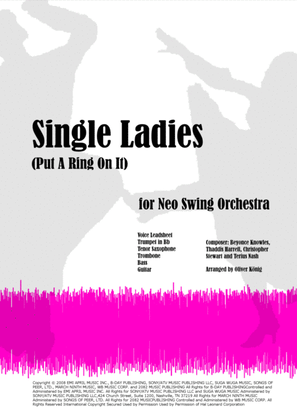 Book cover for Single Ladies (Put A Ring On It)