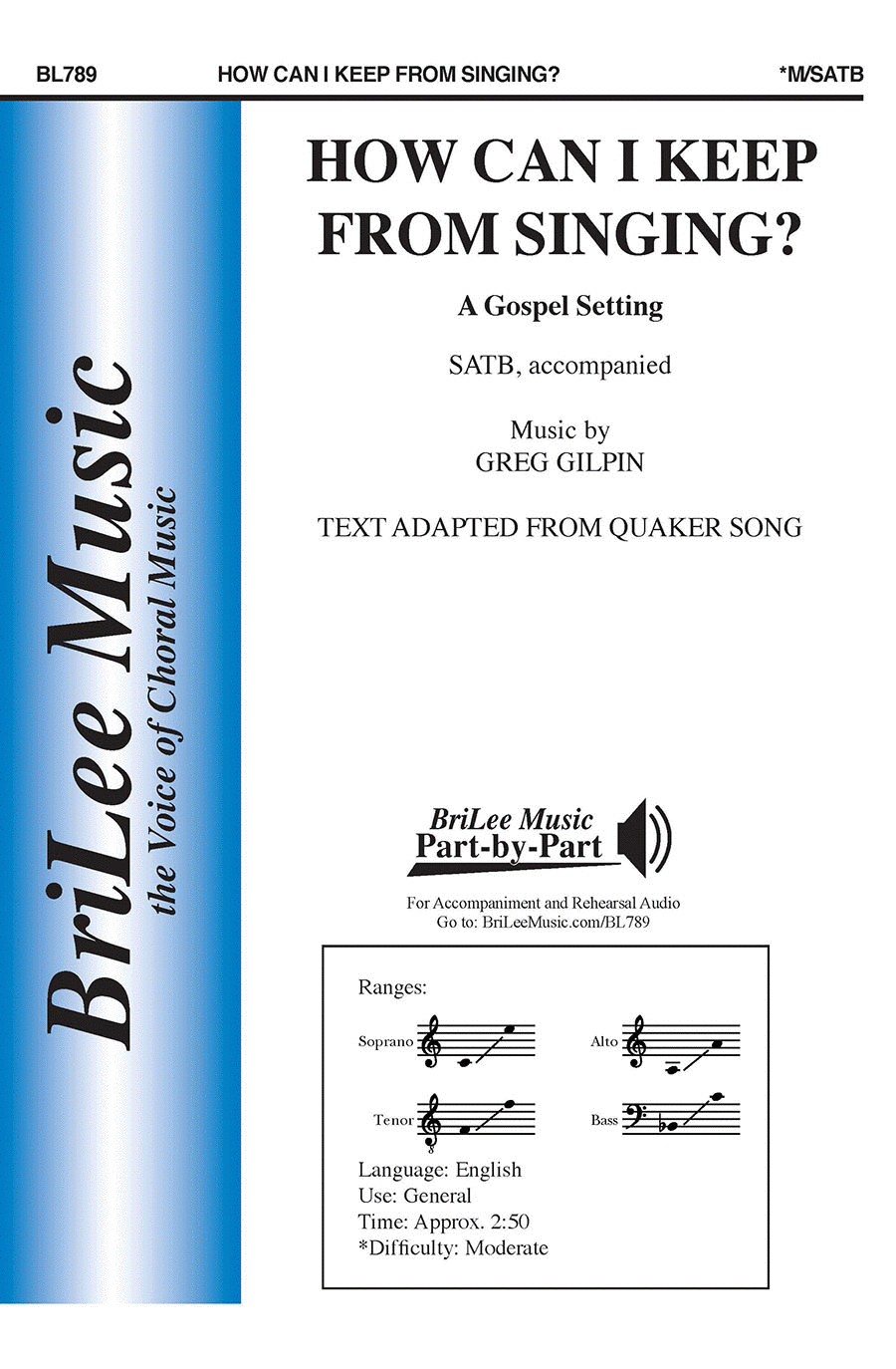 How Can I Keep From Singing 4-Part scores gallery preview page 1