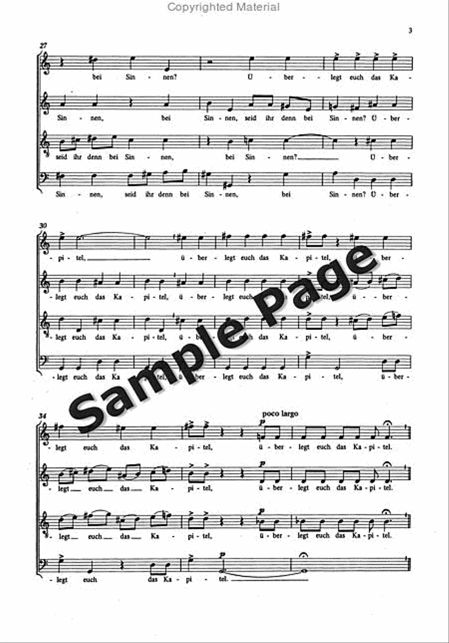 Zehm F Zur Verlobung 4-Part scores gallery preview page 4