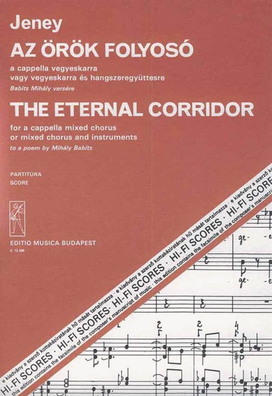 The Eternal Corridor, für gem. Chor a cappella ode