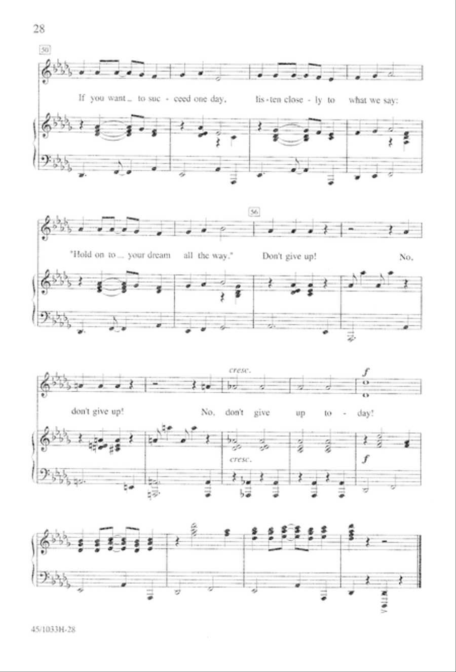 Watts It All About? The Whole Shocking Story Unison Choir scores gallery preview page 29