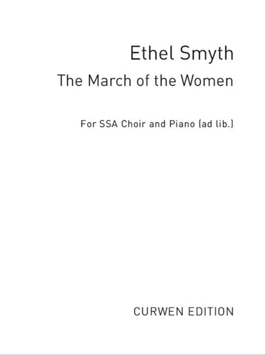 The March of the Women SSA scores gallery preview page 1