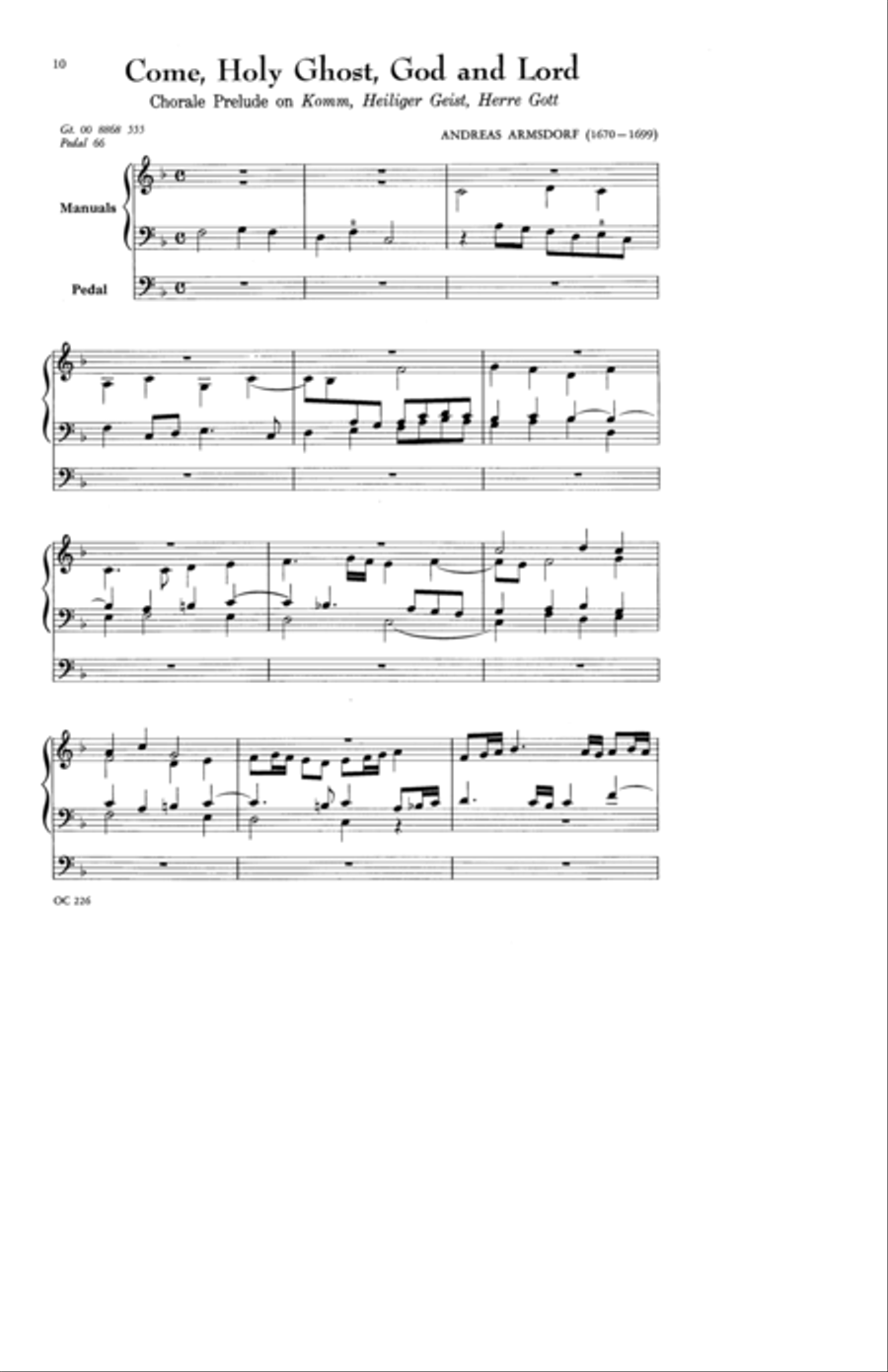 Wedding Music, Part II (Hymn Tune Preludes)