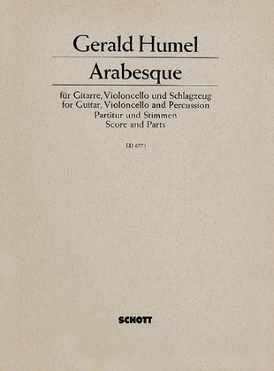 Arabesque Gtr/vc/perc Score/parts