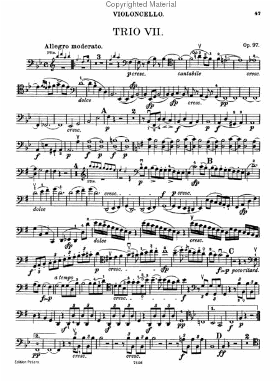 Trios - Volume II Piano Trio scores gallery preview page 4