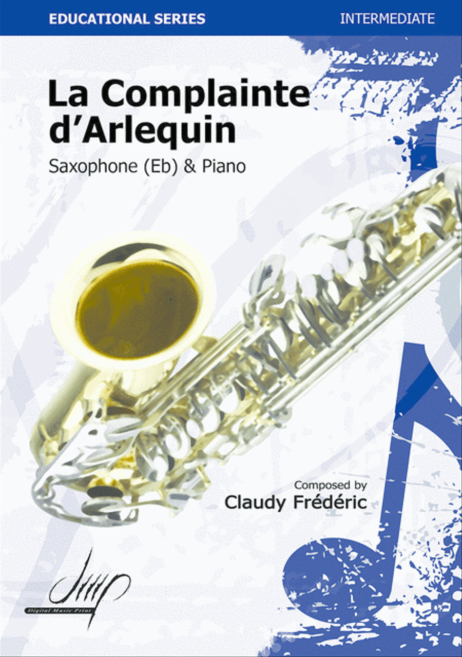 La Complainte D'Arlequin Alto Saxophone scores gallery preview page 1
