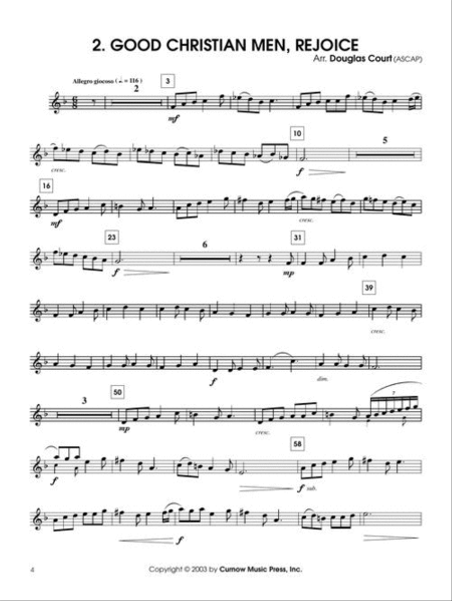 Great Carols Great Carols B-Flat Clarinet scores gallery preview page 6