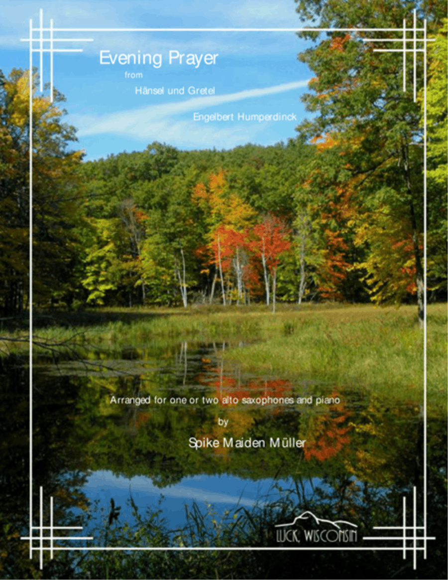 Evening Prayer from Hansel und Gretel by Engelbert Humperdinck Woodwind Ensemble - Digital Sheet Music