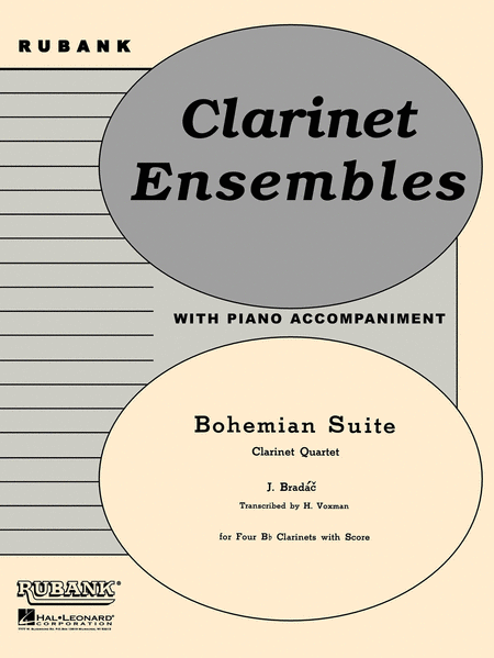 Bohemian Suite - Clarinet Quartets With Score