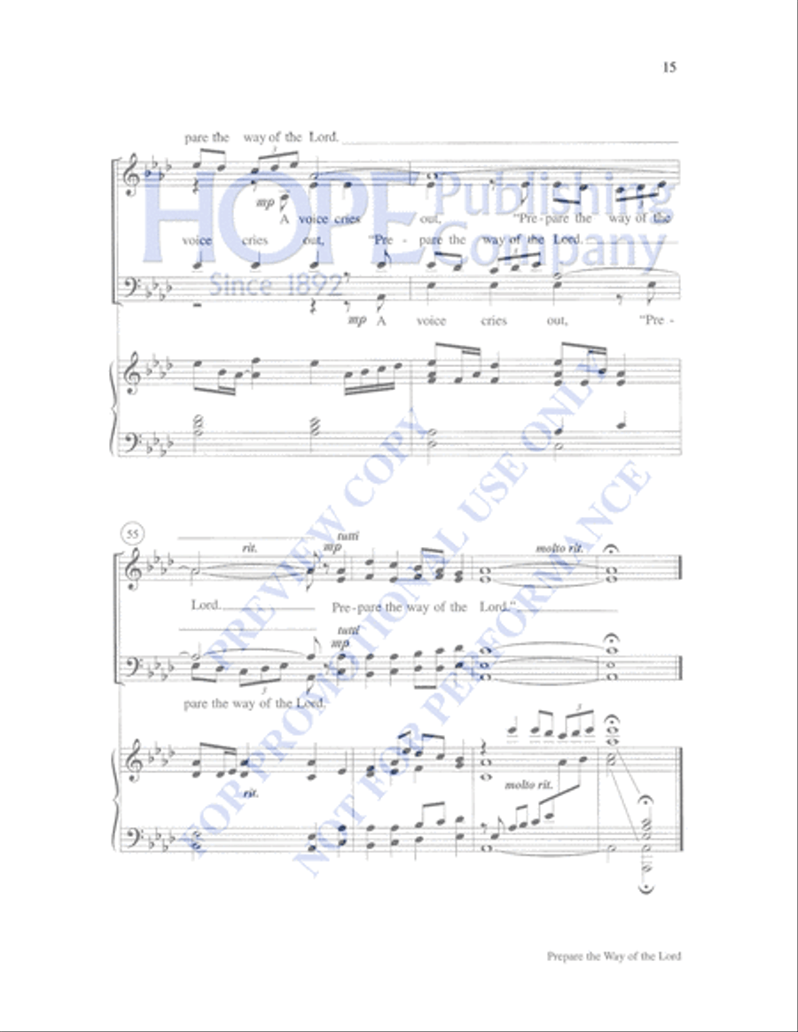 Emmanuel 4-Part scores gallery preview page 19