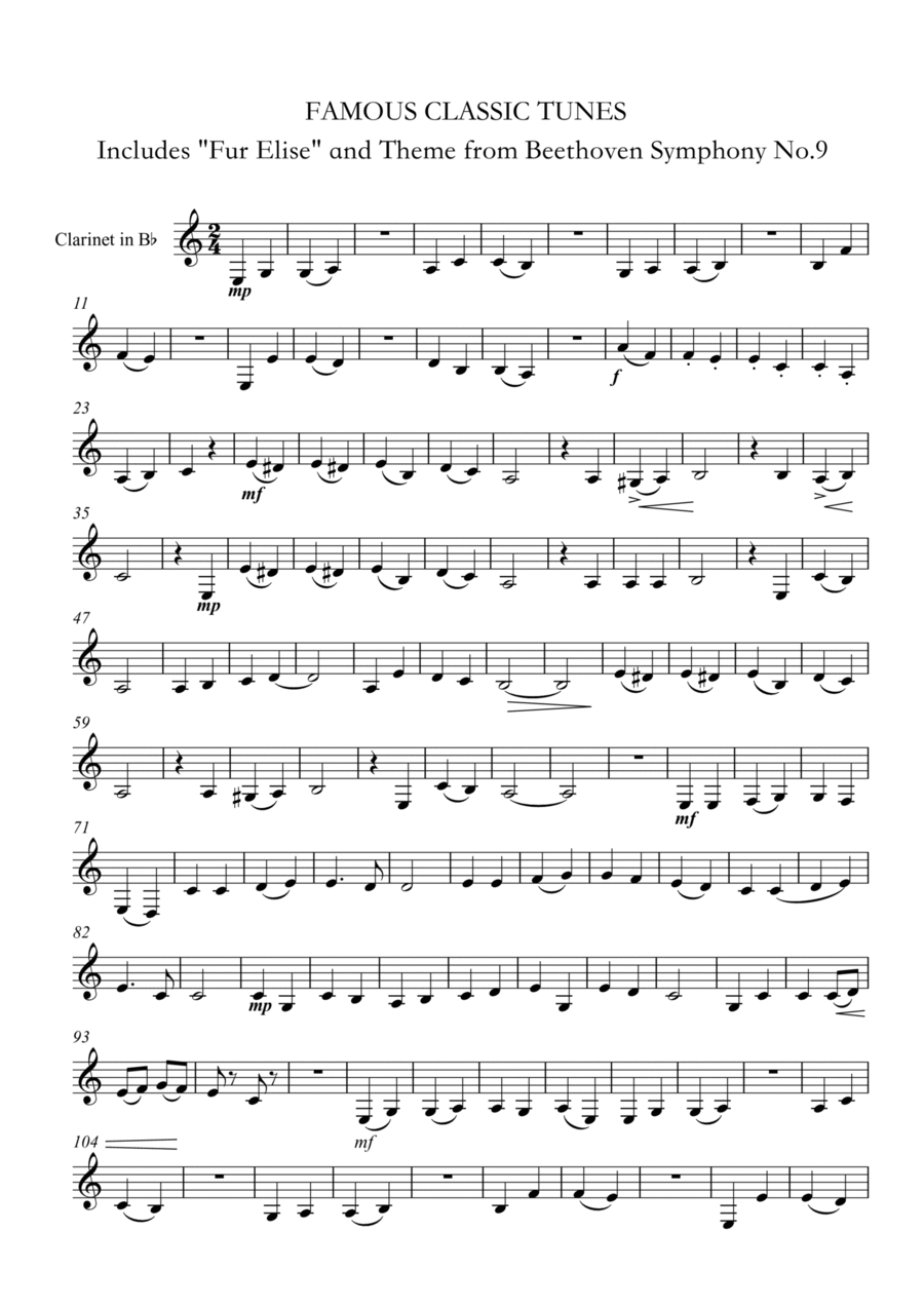 Starter clarinet hotsell
