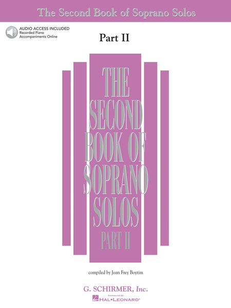 The Second Book of Soprano Solos - Part II 