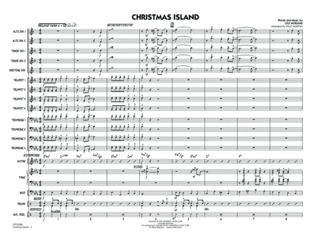 Christmas Island - Conductor Score (Full Score)