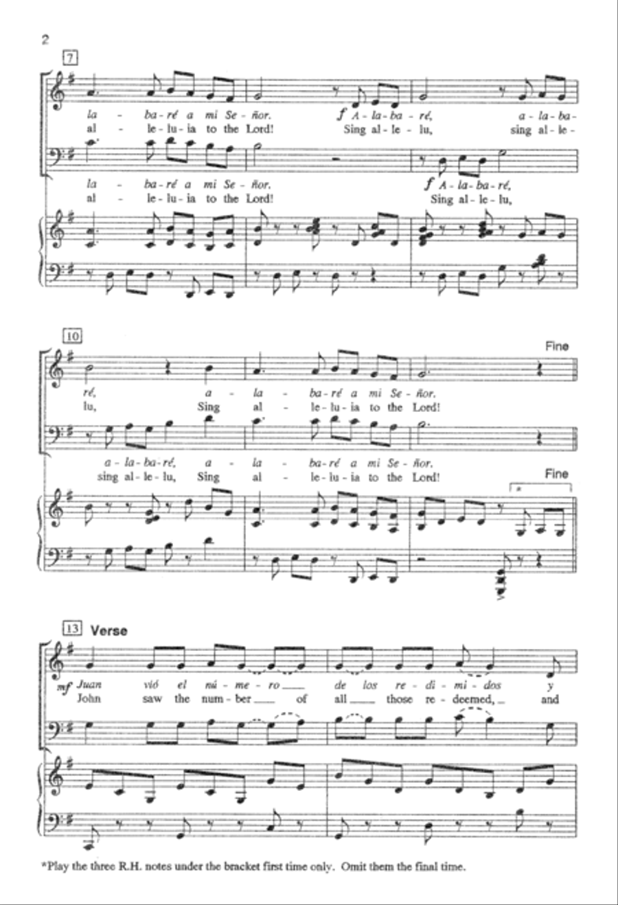 Alabaré 2-Part scores gallery preview page 3